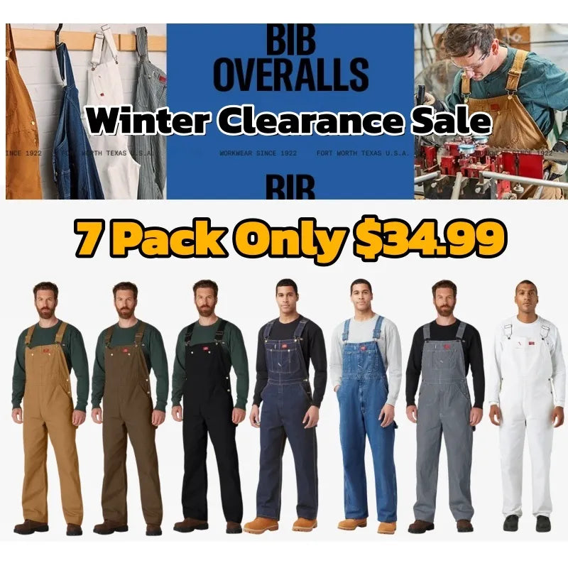 DCS Men's product sells best first Classic Bib Overalls