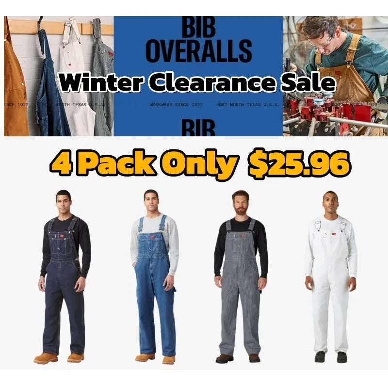 DCS Men's product sells best first Classic Bib Overalls