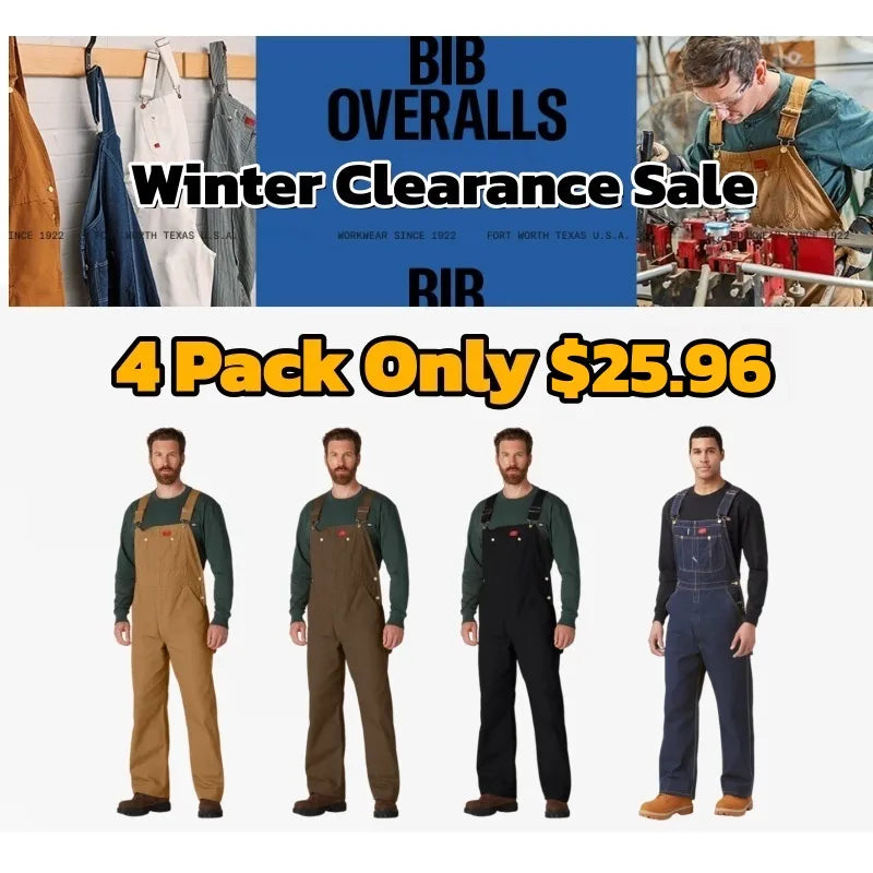 DCS Men's product sells best first Classic Bib Overalls