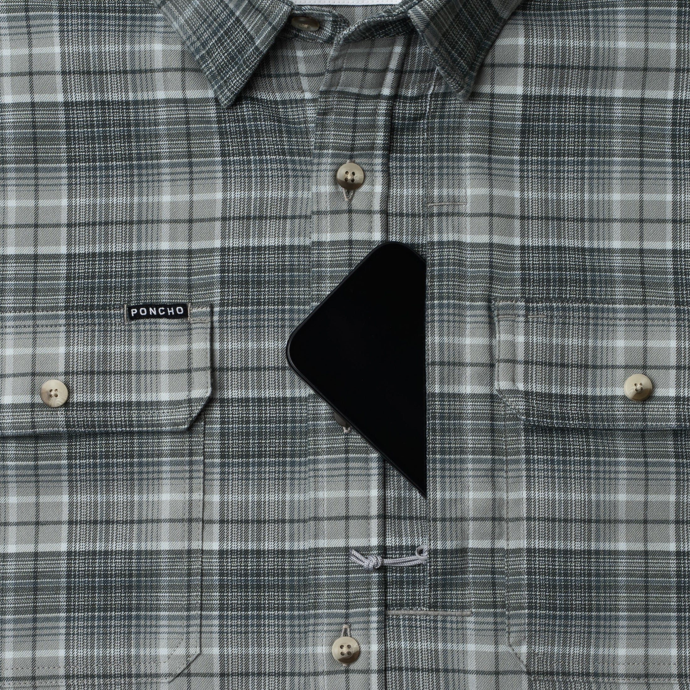 Men's flannel shirt American classic shirt
